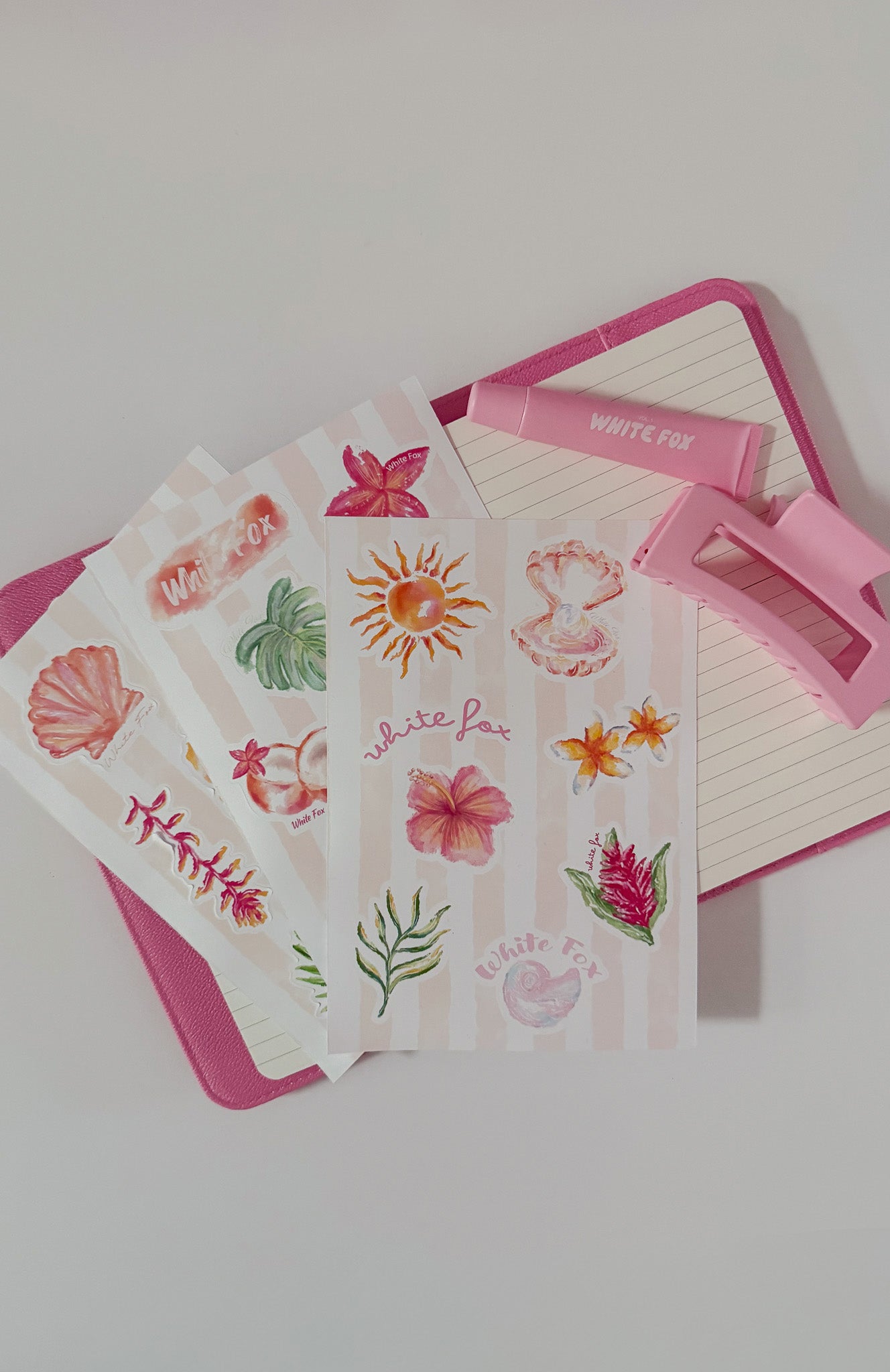 Tropical Baby Sticker Pack Mixed