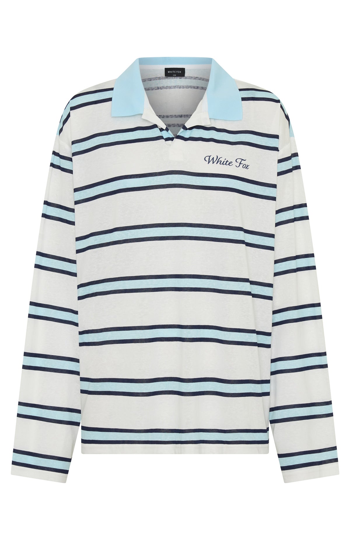 Verano Sixteen Carmen Long Sleeve Oversized Jersey White