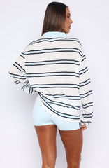 Verano Sixteen Carmen Long Sleeve Oversized Jersey White