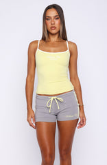 Verano Sixteen Giulia Singlet Top Lemon