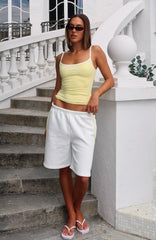 Verano Sixteen Alba Track Shorts White