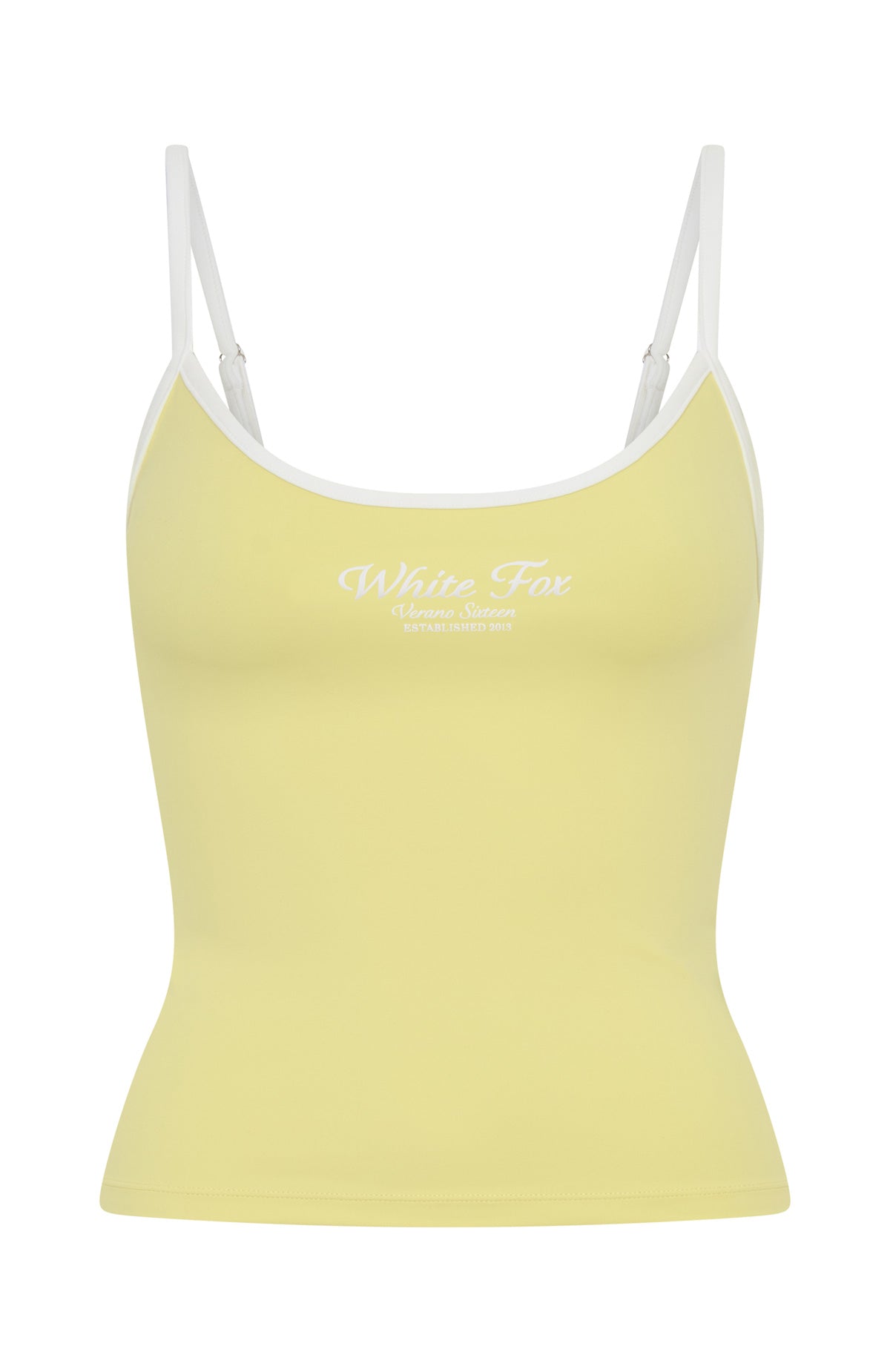 Verano Sixteen Giulia Singlet Top Lemon