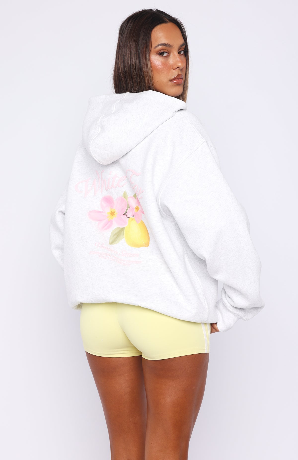 Verano Sixteen Valeria Oversized Hoodie Grey Marle