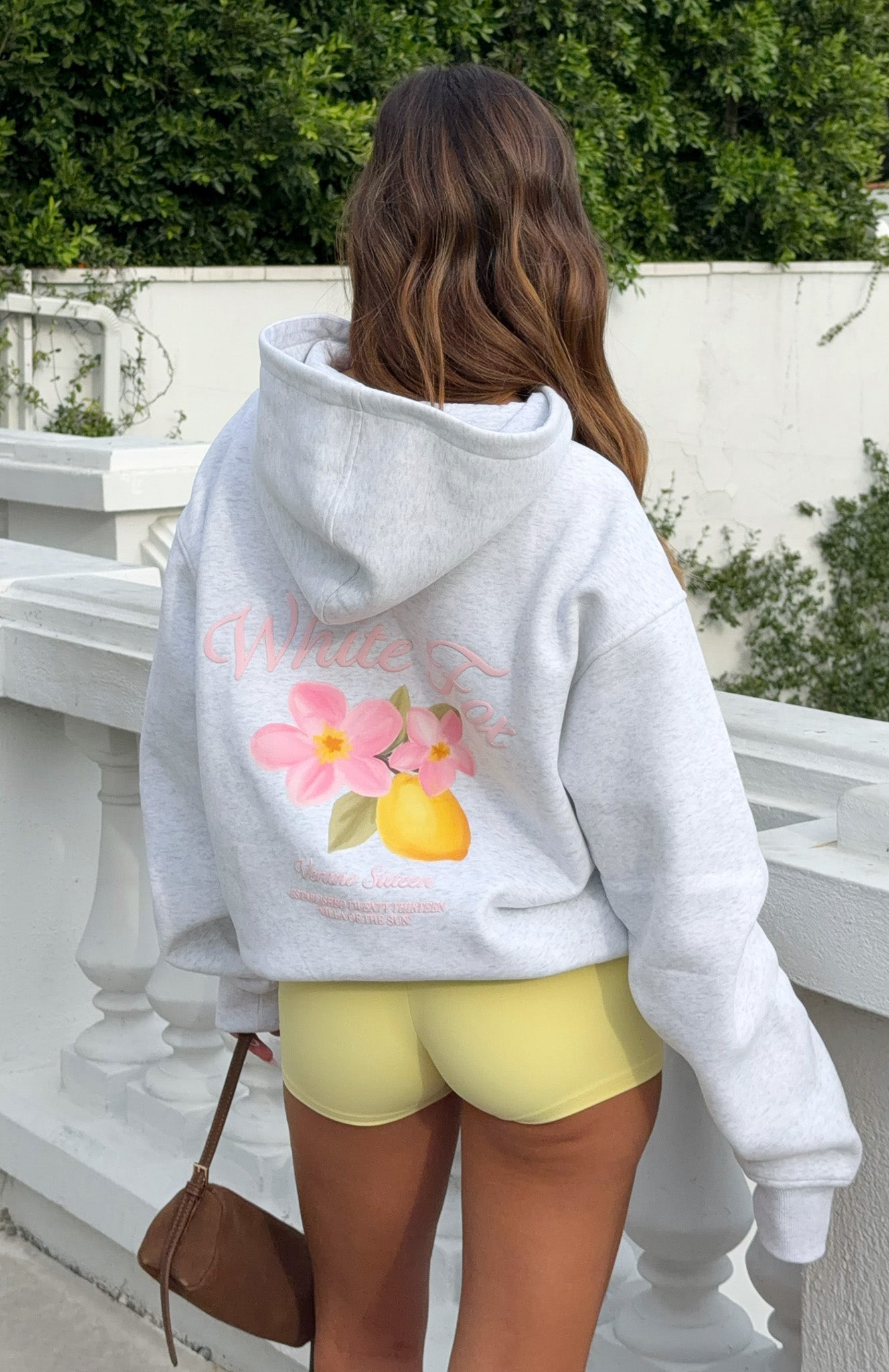 Verano Sixteen Valeria Oversized Hoodie Grey Marle