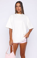 Verano Sixteen Valeria Oversized Tee White