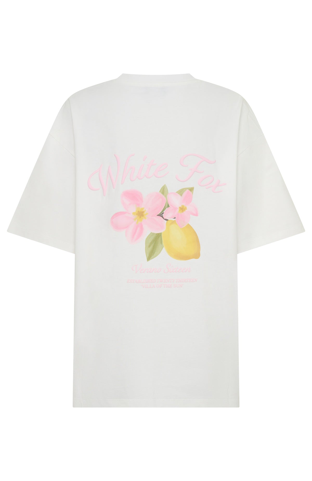 Verano Sixteen Valeria Oversized Tee White
