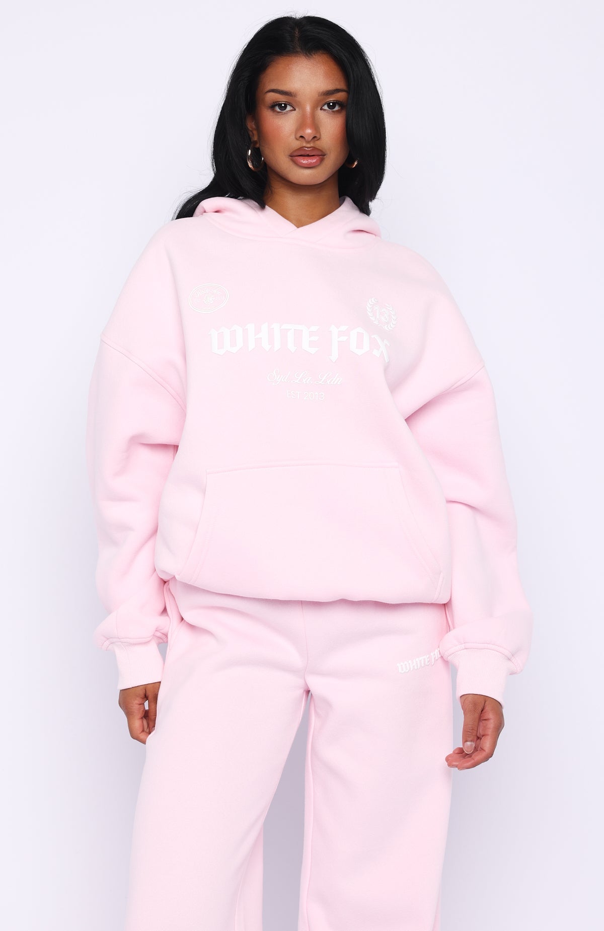 Vibe Too High Oversized Hoodie Pink