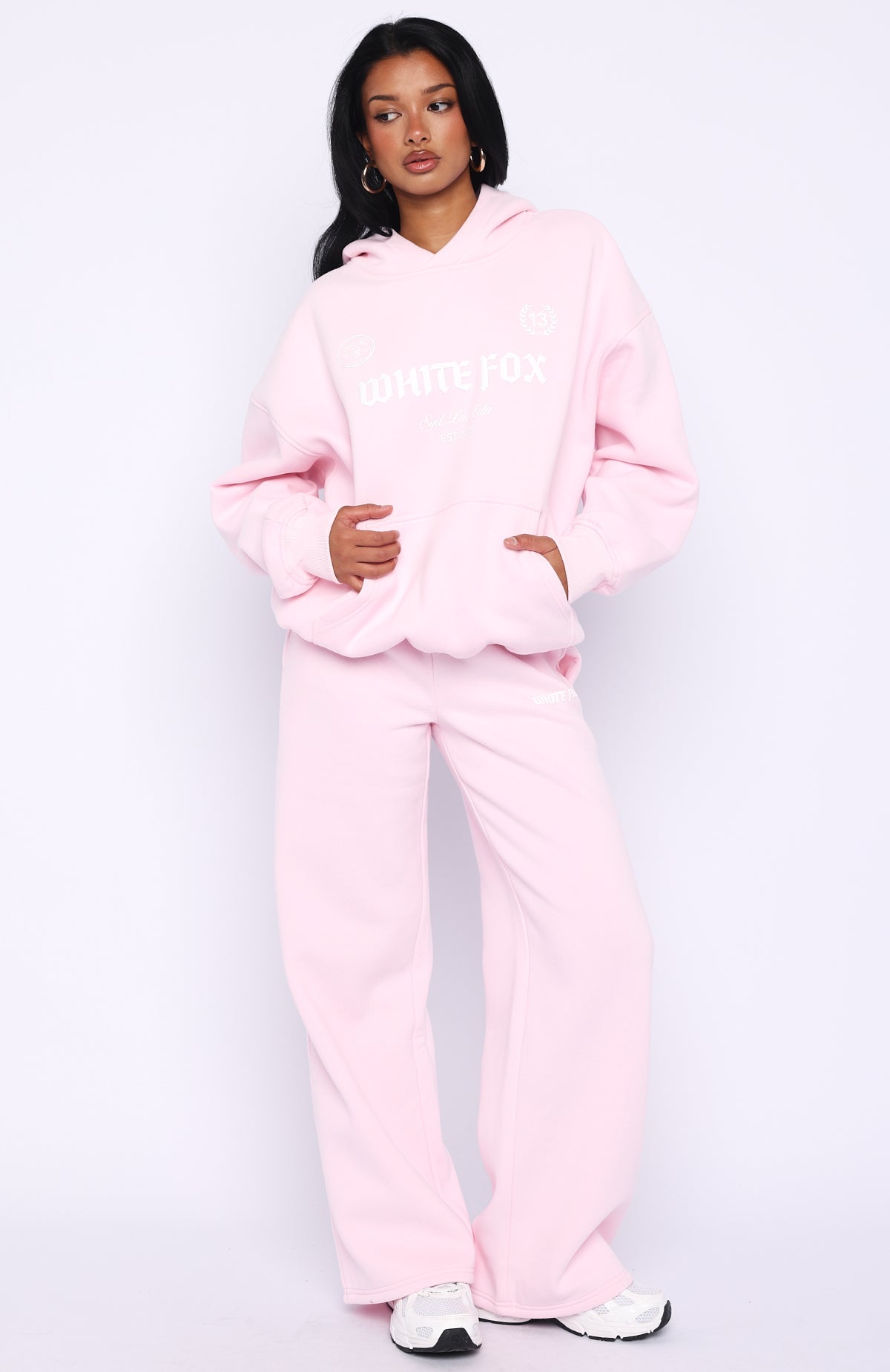 Vibe Too High Oversized Hoodie Pink