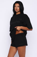 Vibe Too High Lounge Shorts Black