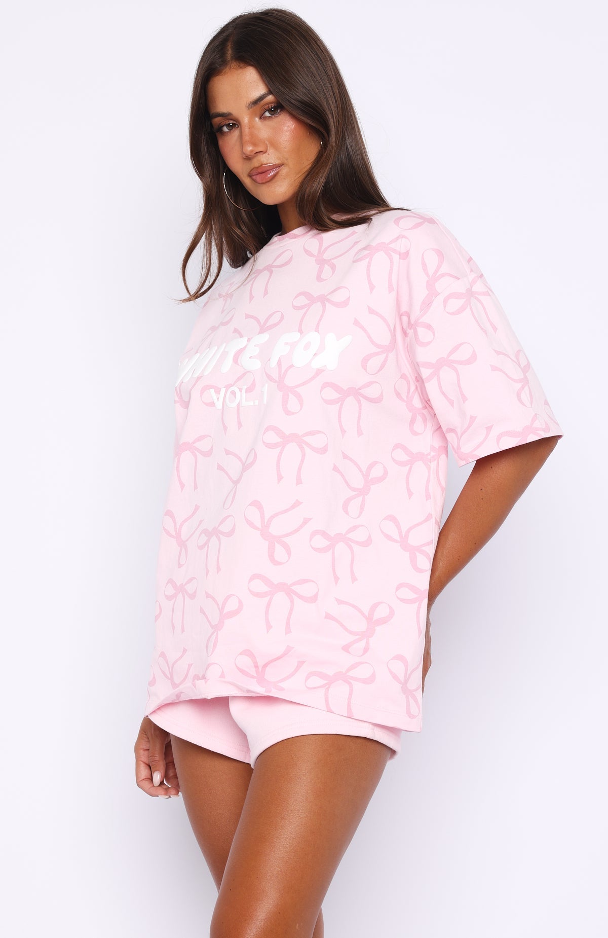 Vol. 1 Oversized Tee Posy Bow