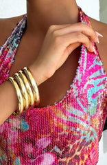 Wilder Bangle Set Gold