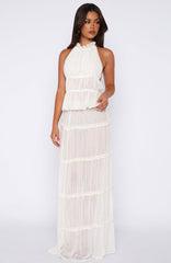 Wildflower Days Maxi Skirt Vanilla Bean