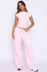 Wishing For It Wide Leg Sweatpants Posy