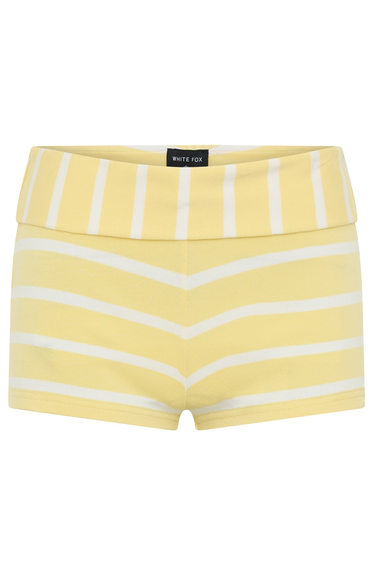 You Said Forever Booty Shorts Lemon Stripe