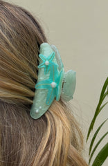 Egon Hair Clip Aqua