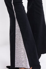 SEXY RHINESTONE DENIM HIGH RISE DENIM