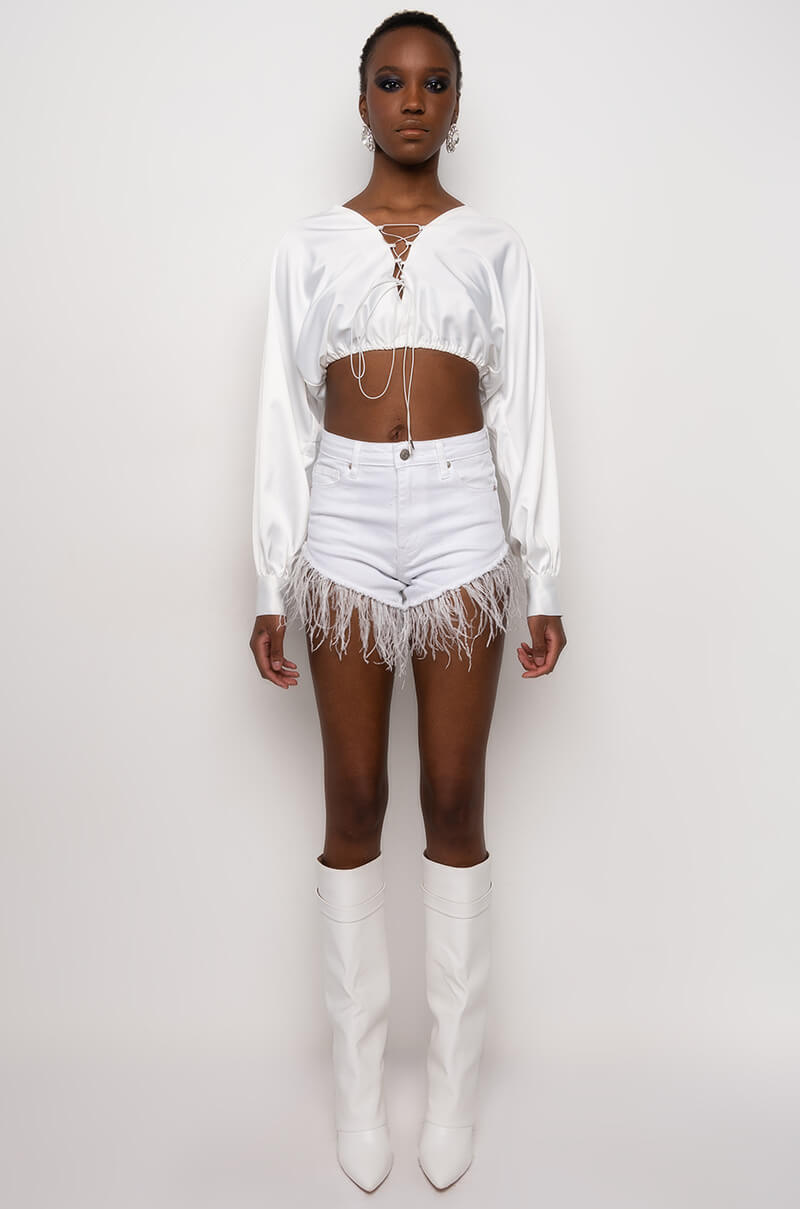 KALI FEATHER SHORTS