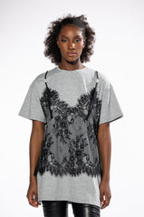 WINNY LACE DETAIL TSHIRT
