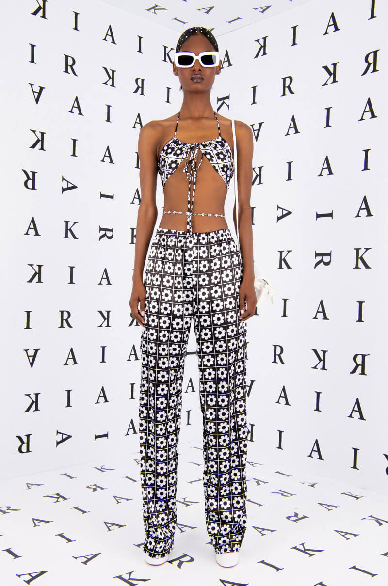 WISH UPON A FLOWER WIDE LEG PANT
