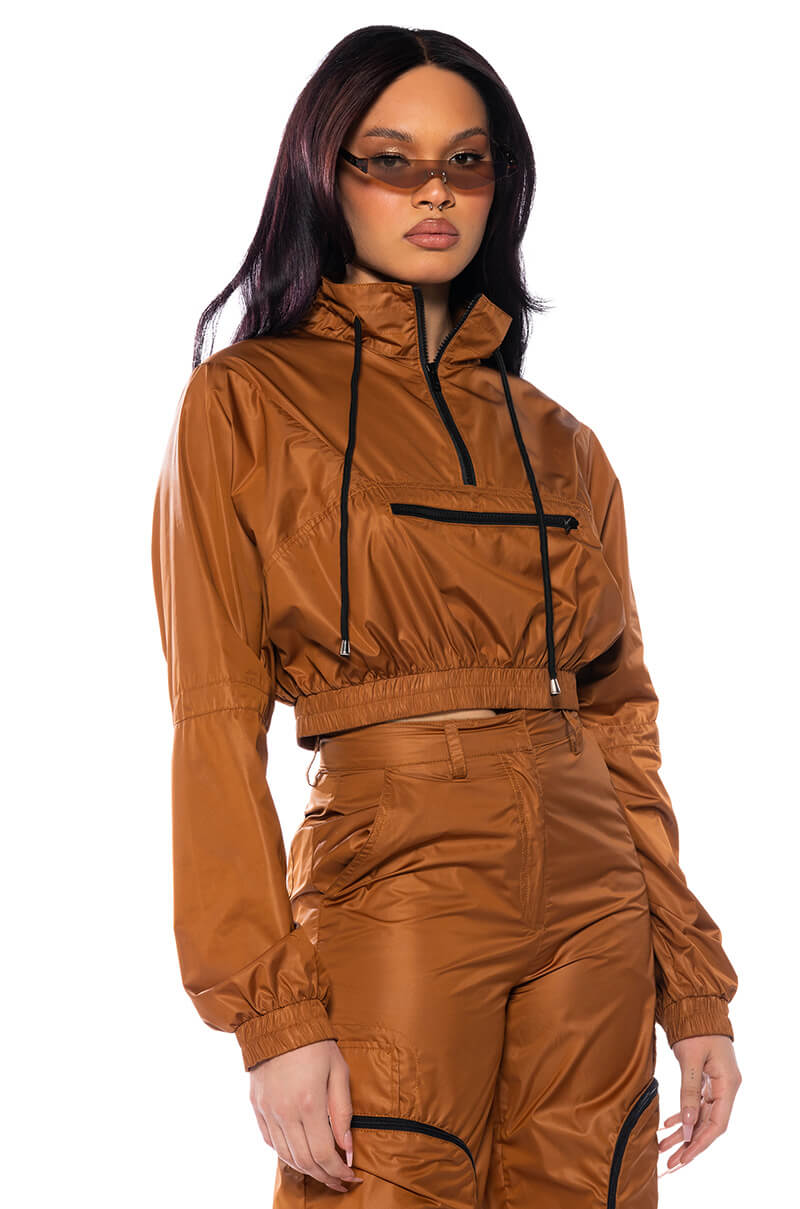 WISHFUL THINKING QUARTER ZIP PULLOVER