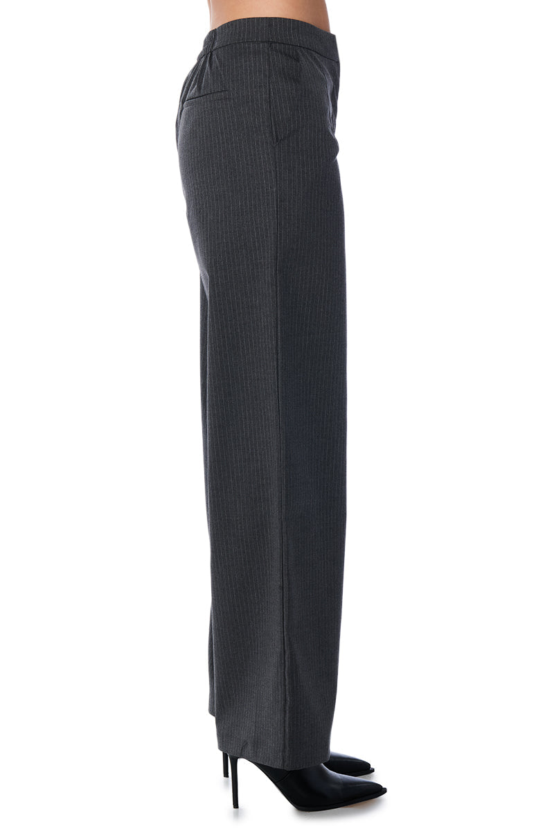 WORK HARD PLAY HARD WIDE LEG TROUSER