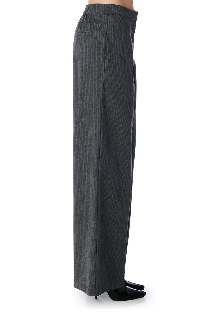 WORK HARD PLAY HARD WIDE LEG TROUSER