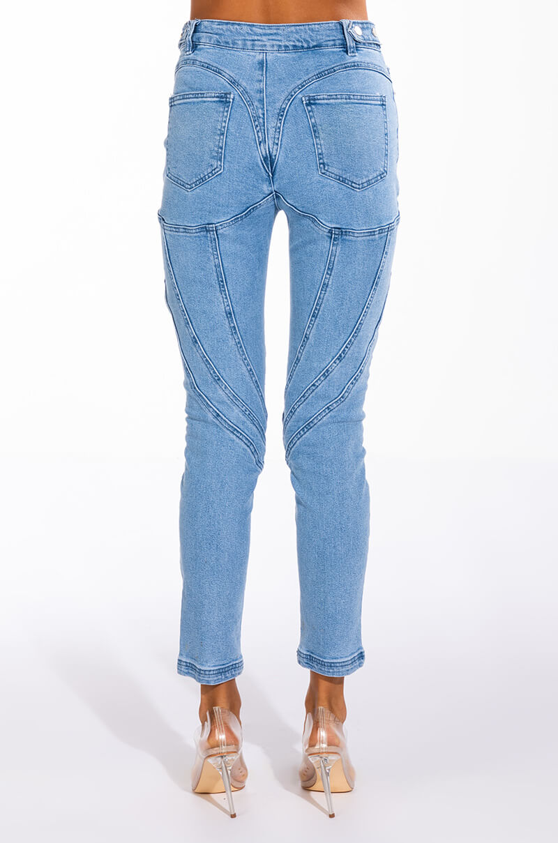 LIVIA HIGH WAISTED SKINNY JEANS