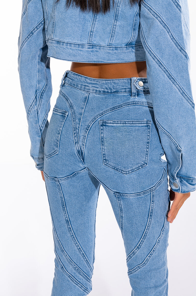 LIVIA HIGH WAISTED SKINNY JEANS