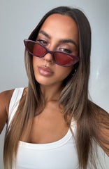 Ethan Sunglasses Burgundy