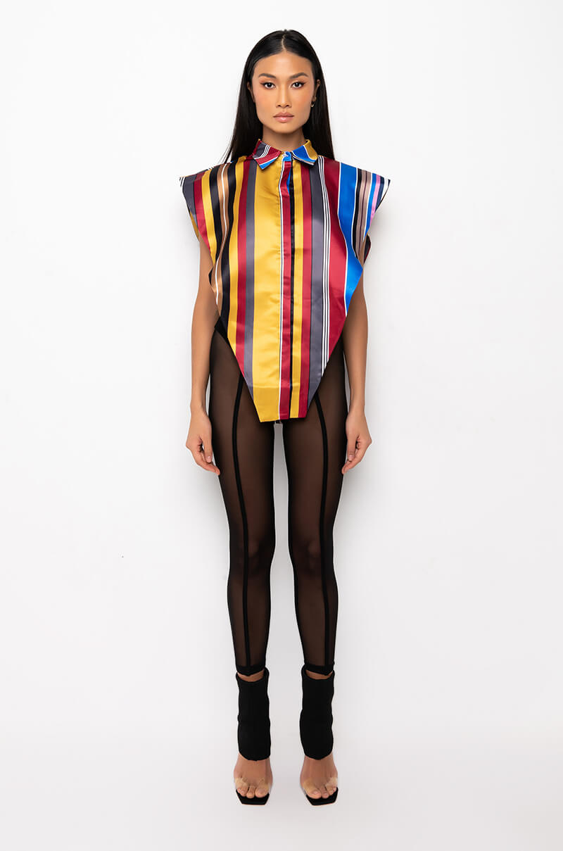 YOUR MUSE BUTTON UP BLOUSE