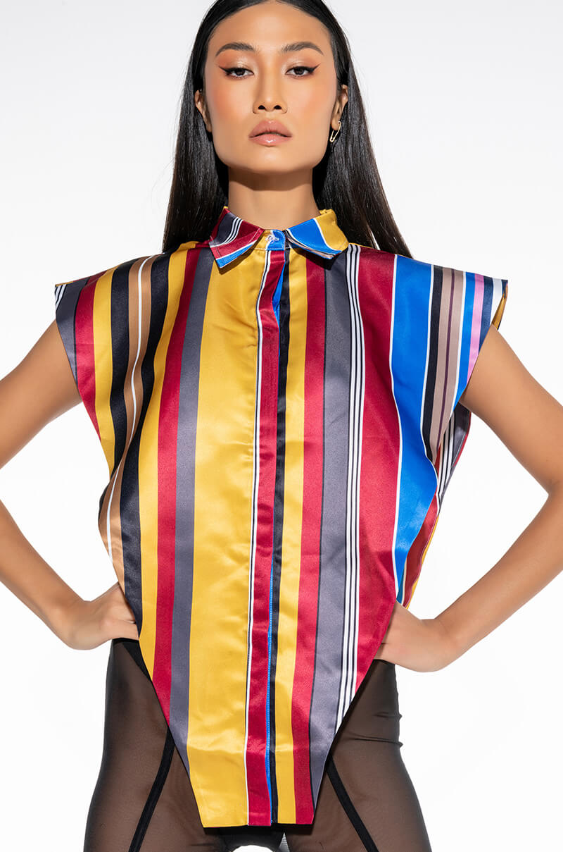 YOUR MUSE BUTTON UP BLOUSE
