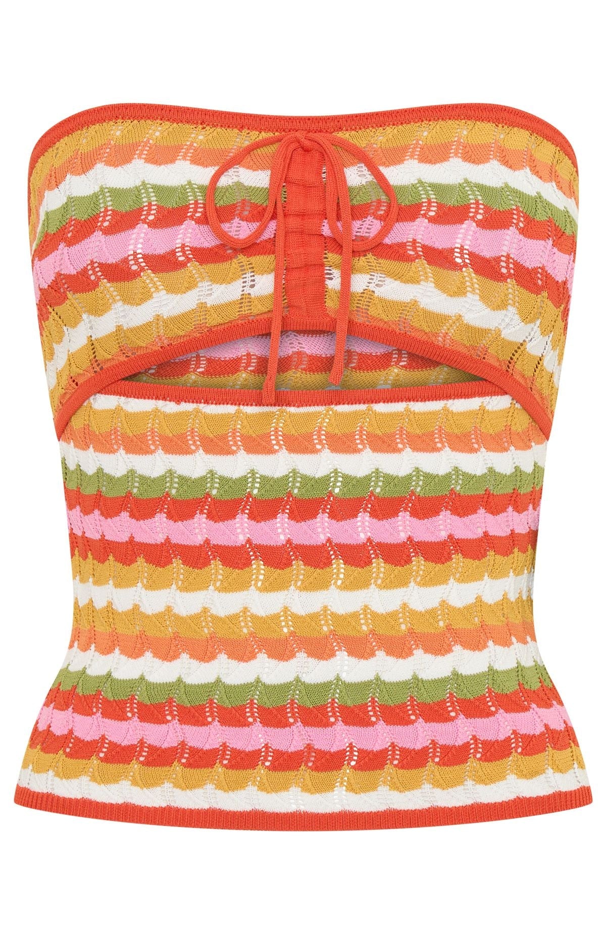 Past Curfew Strapless Knit Top Sugar And Sweets